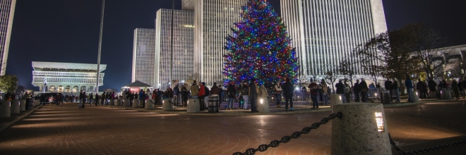 plaza christmas tree